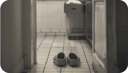 استبدال الأحذية عند الضرورة