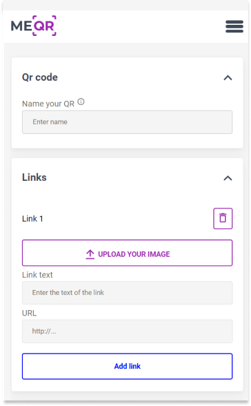 QR লিঙ্ক যোগ করুন