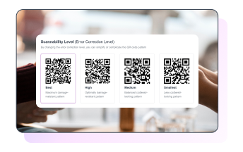 ఎర్రర్ కరెక్షన్ స్థాయిలు