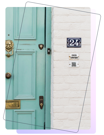 రింగ్ డోర్‌బెల్‌లో QR కోడ్