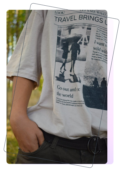 क्यूआर शर्ट लक्ष कसे वेधून घेते