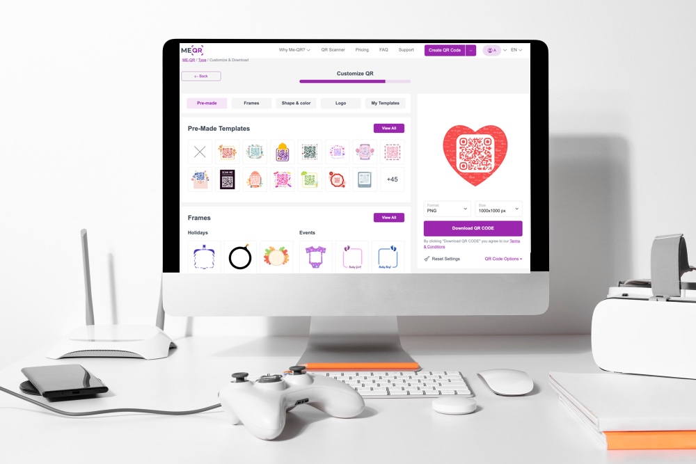 কাস্টম রঙিন QR কোডের ধাপে ধাপে নির্দেশিকা