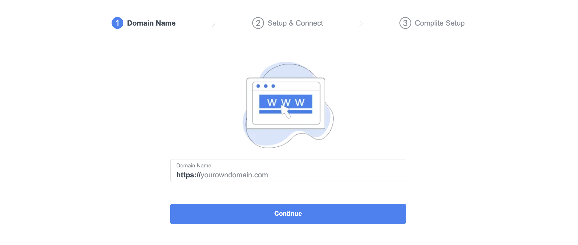 Choose Your Domain Option