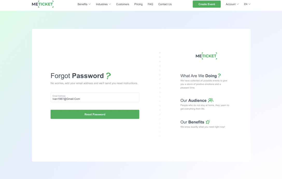 การกู้คืนรหัสผ่าน: ทีละขั้นตอน
