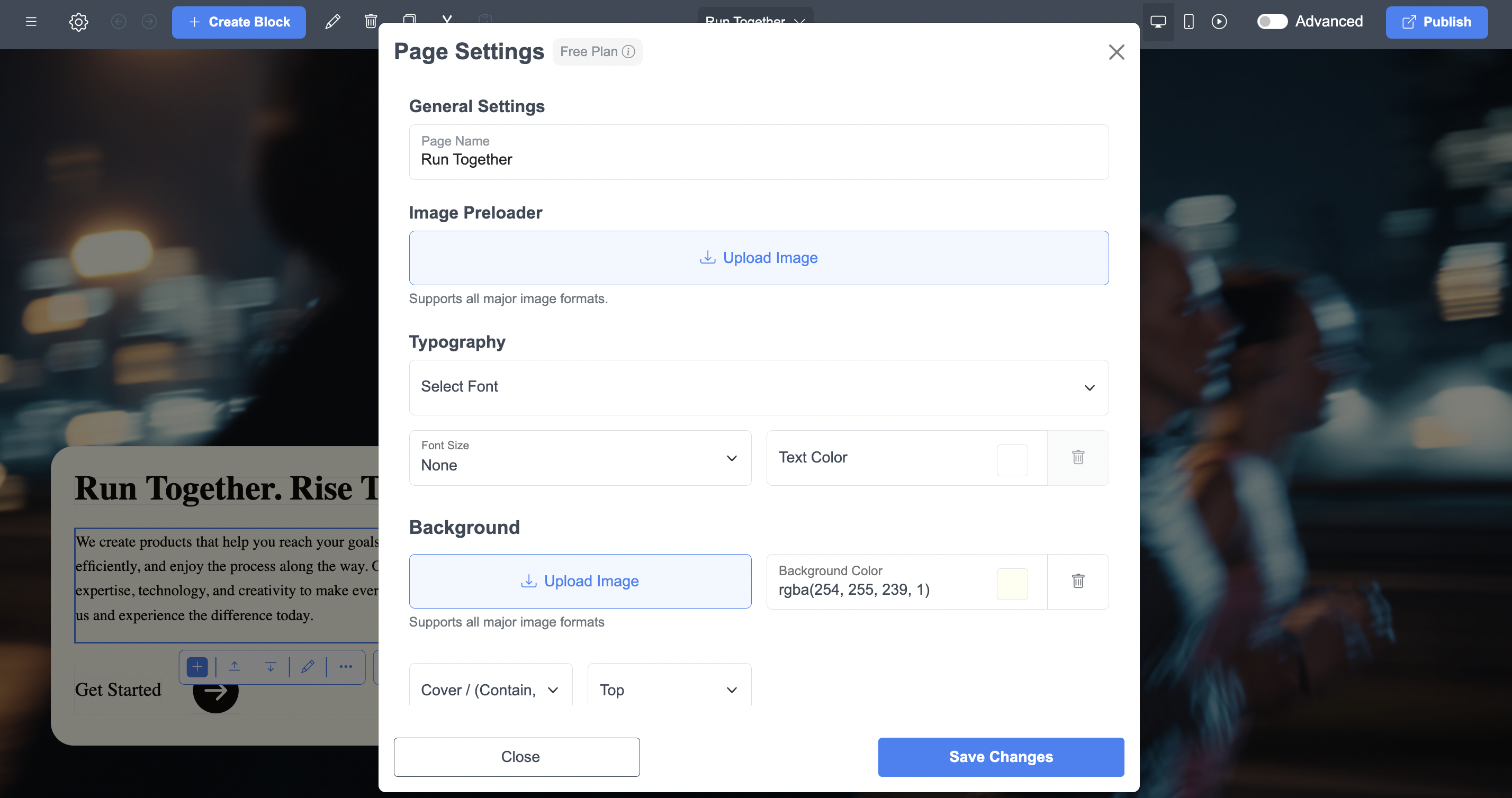 Changing Colors, Backgrounds, and Fonts