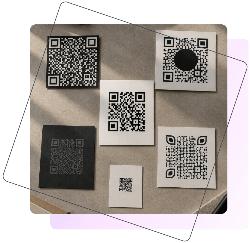 Các yếu tố chính của mã QR có thể quét được