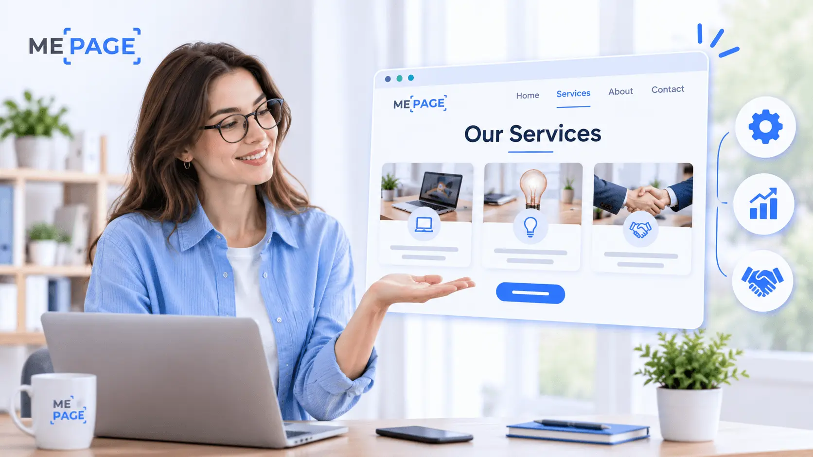 Create Your Services Page with ME-Page